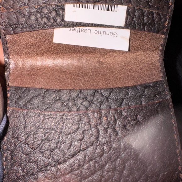 Genuine Leather Card Holder - Dark Brown - Picture 3 of 5